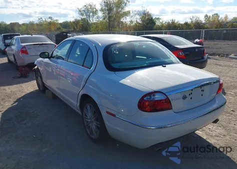 2008 Jaguar S-Type 3.0 V6 из США, поврежденный, VIN SAJWA01A38FN83124